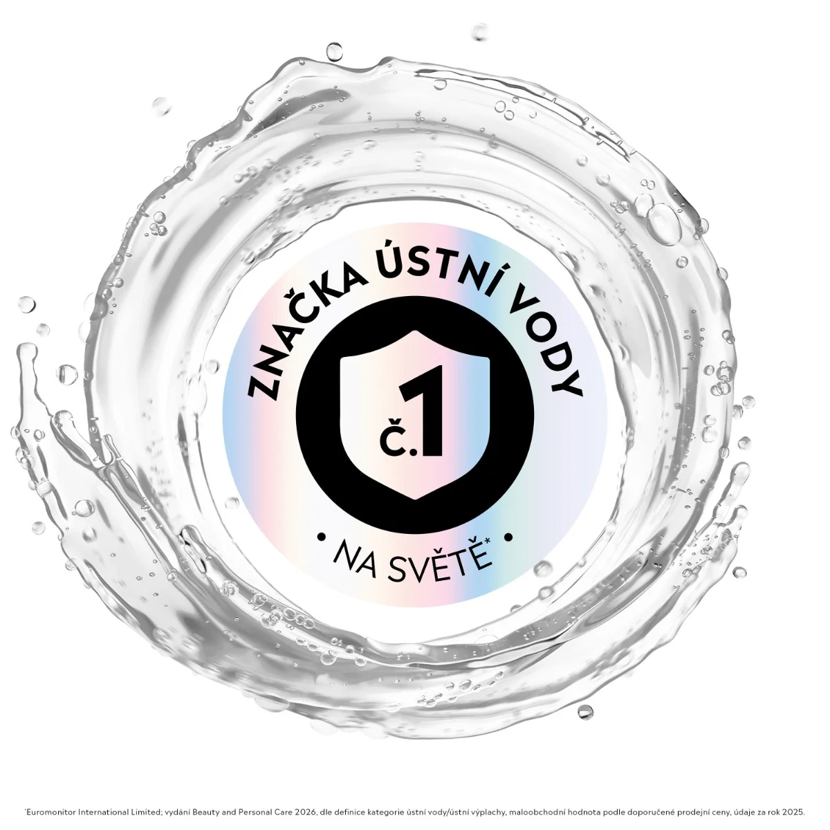 Listerine Advanced White Mild Taste ústní voda 500 ml