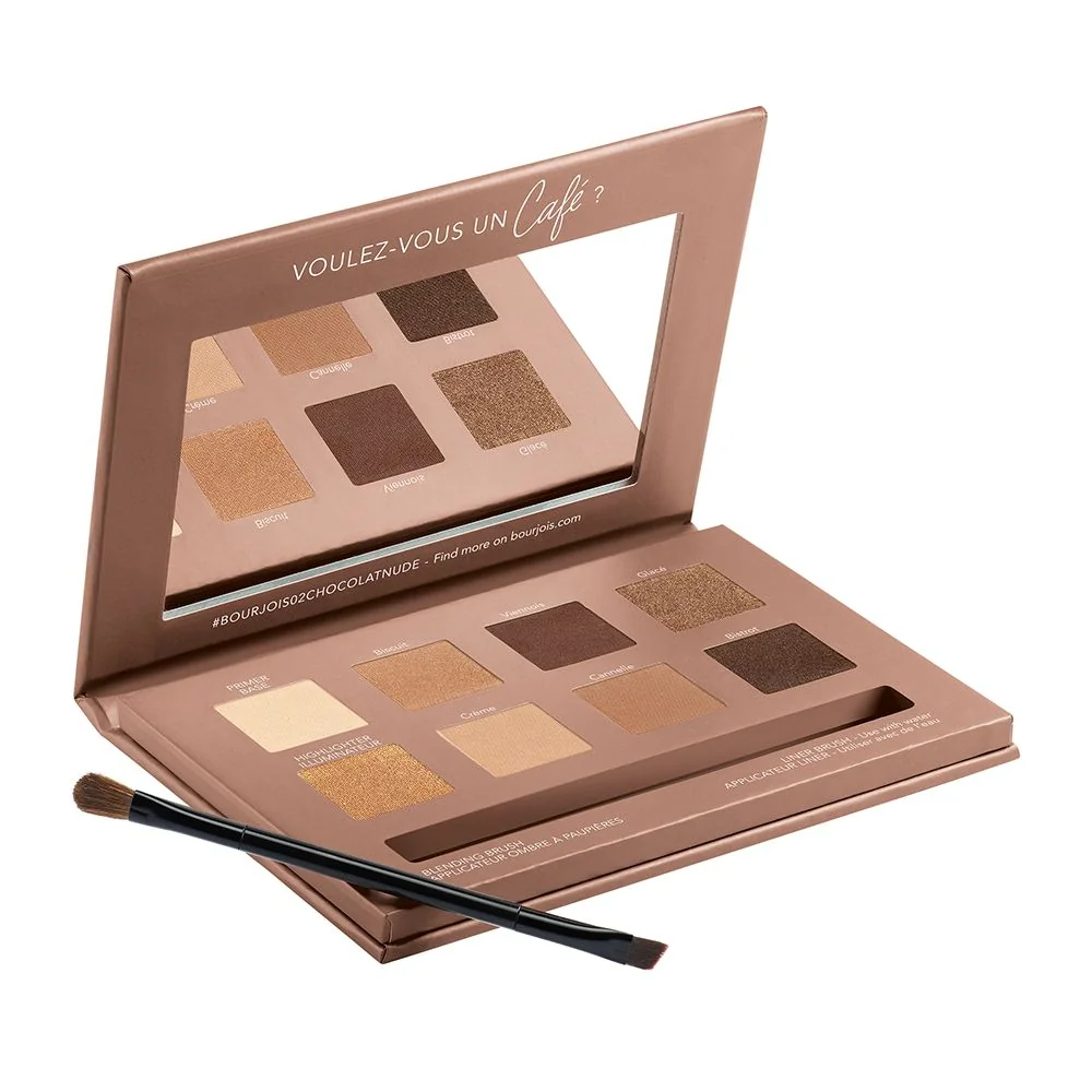 Bourjois Rue du Café paletka na oči 4v1 Chocolat Nude 7,68 g