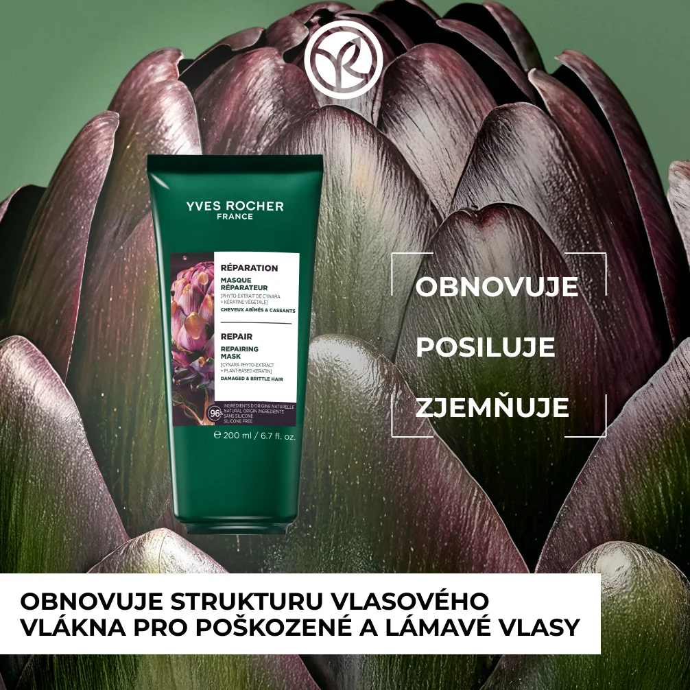 Yves Rocher Haircare Botanical Solutions Regenerační maska 200 ml