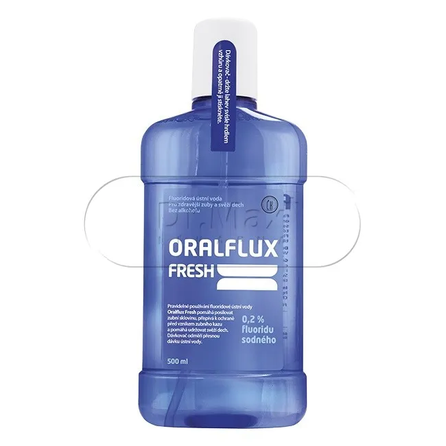 Oralflux Fresh ústní voda 500ml