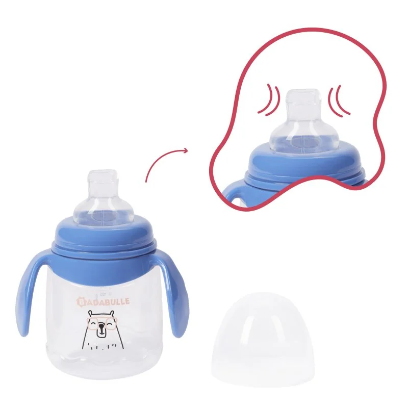 Badabulle nekapající hrníček s úchyty 180ml 1ks