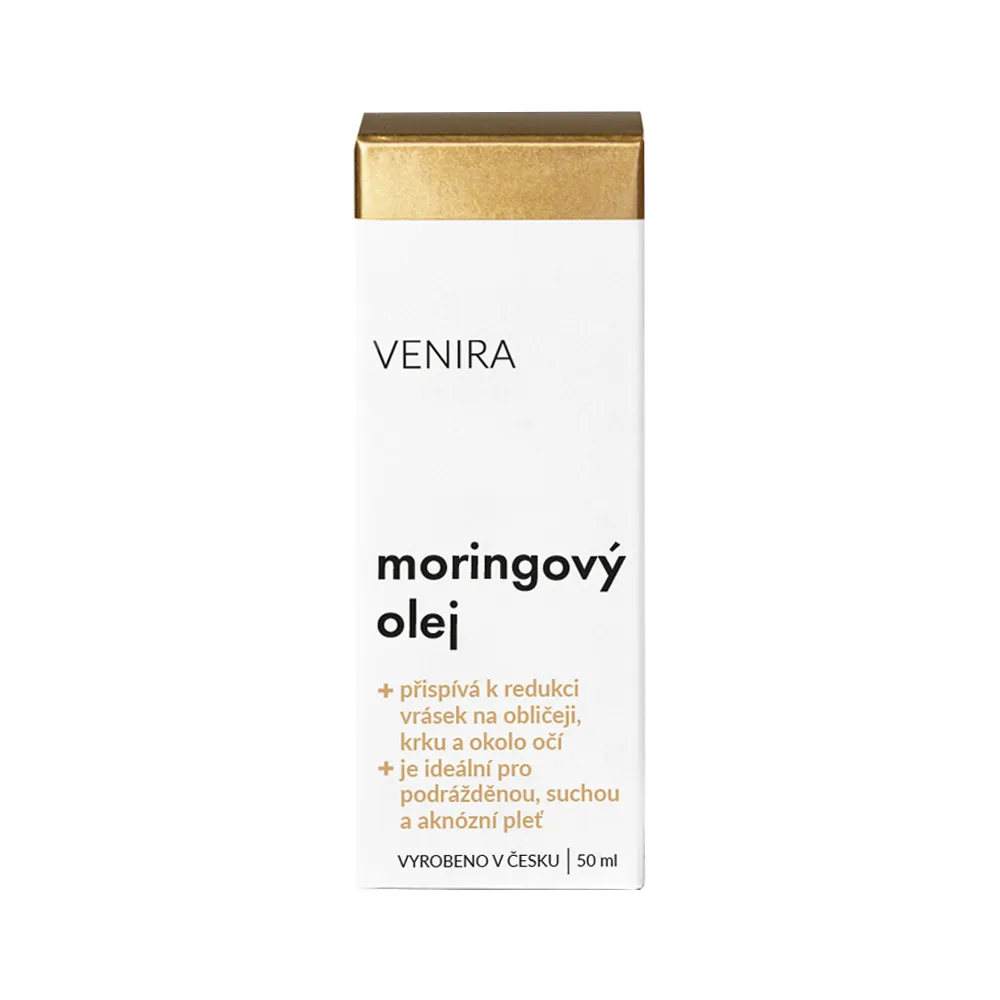 Venira Moringový olej na vlasy kůži a nehty 50 ml