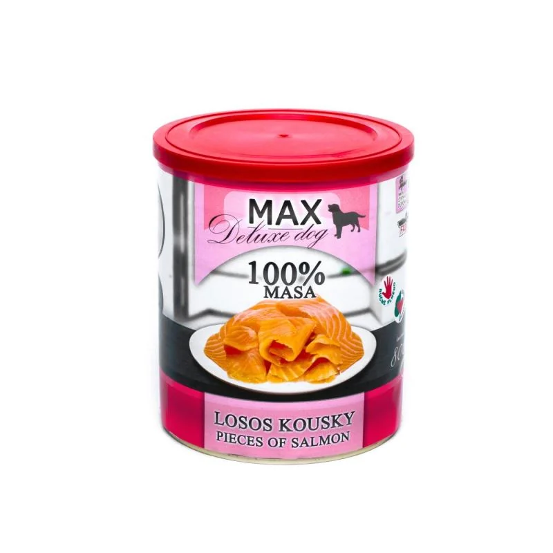 Sokol Falco MAX losos kousky 800g