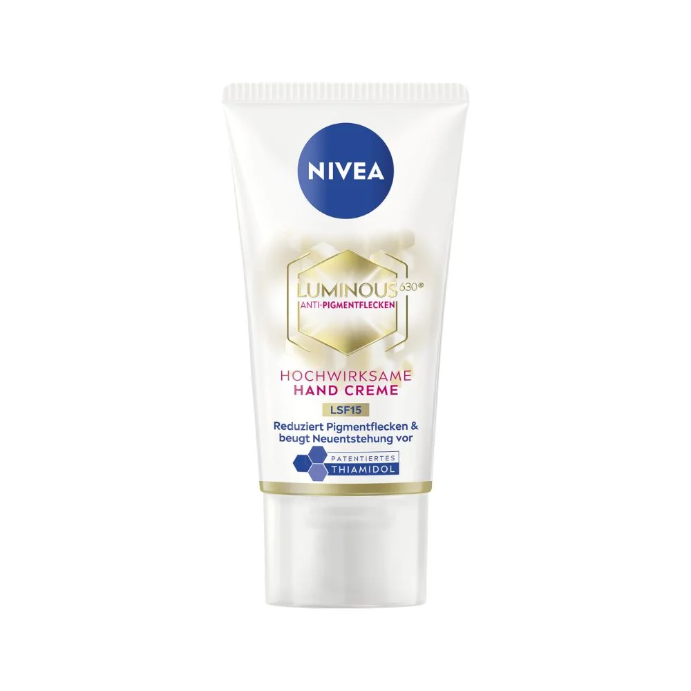 Nivea Luminous krém na ruce proti pigmentovým skvrnám 50 ml