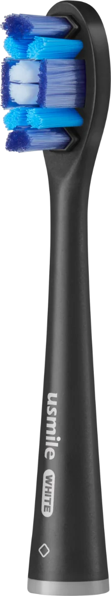 USMILE Whitening Pro Brush Head náhradní hlavice 4 ks Black