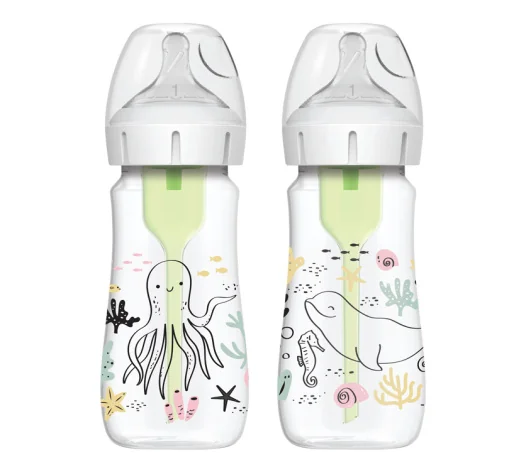 Dr.Browns Kojenecká láhev Anti-Colic Options+ Oceán 270 ml 2 ks