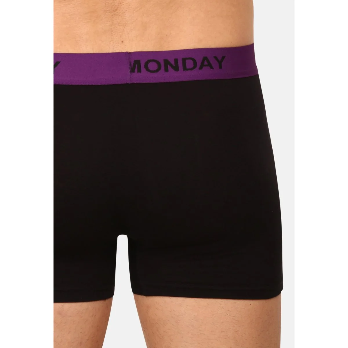 Nedeto 7PACK pánské boxerky černé (7NDTB001-week) 5XL