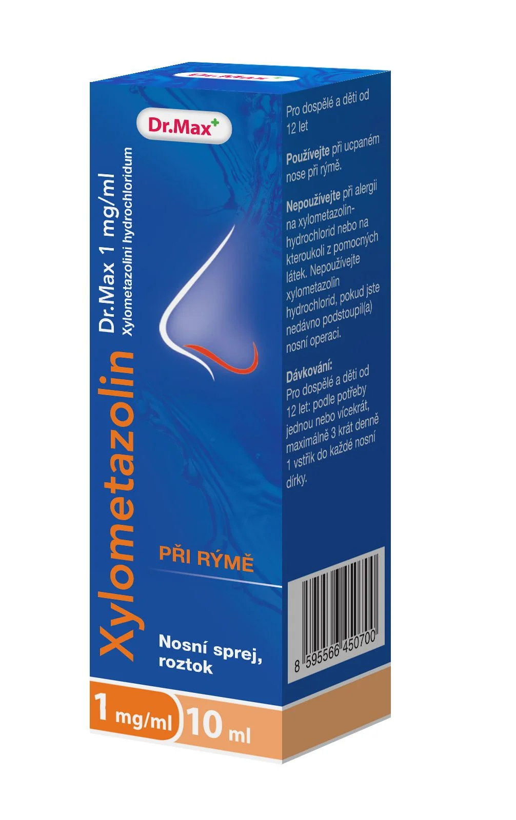 Dr. Max XYLOMETAZOLIN nosní sprej 10 ml
