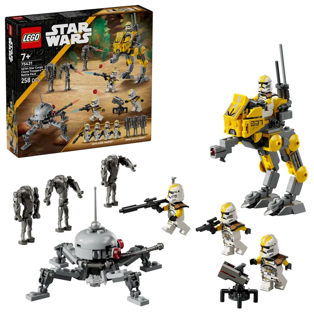 LEGO® Star Wars™ 75431 Bitevní balíček klonovaných vojáků z 327. hvězdného sboru