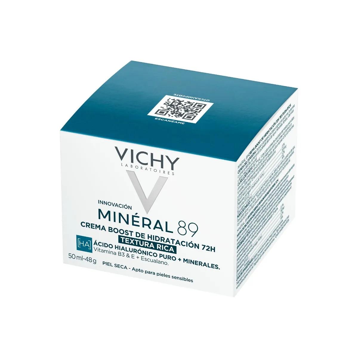 Vichy Minéral 89 72H Hydratační krém RICH 50 ml