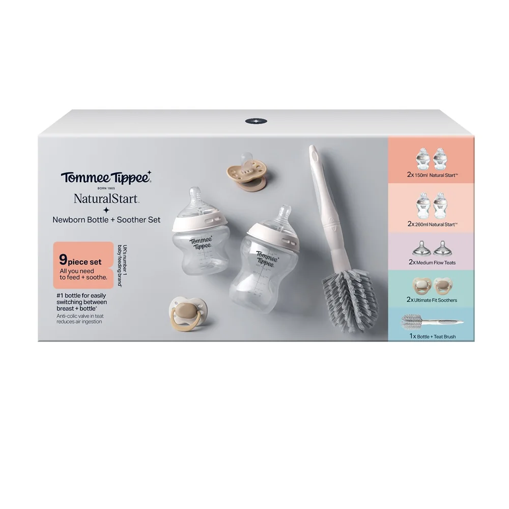 Tommee Tippee Natural Start ANTI-COLIC novorozenecký starter kit bílý