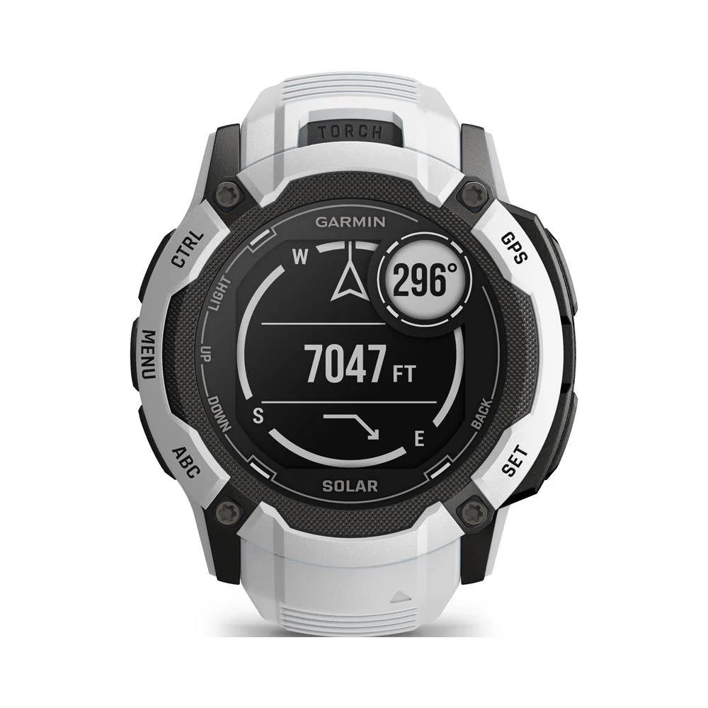 Garmin Instinct 2X Solar chytré hodinky Whitestone