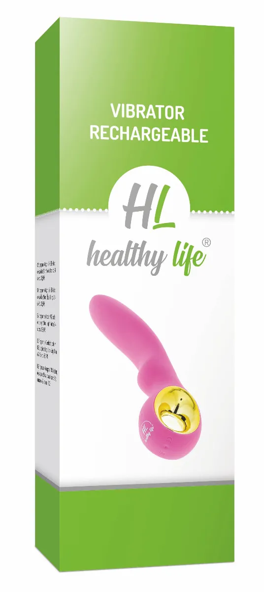 Healthy life Vibrator Rechargeable pink 0601570103 