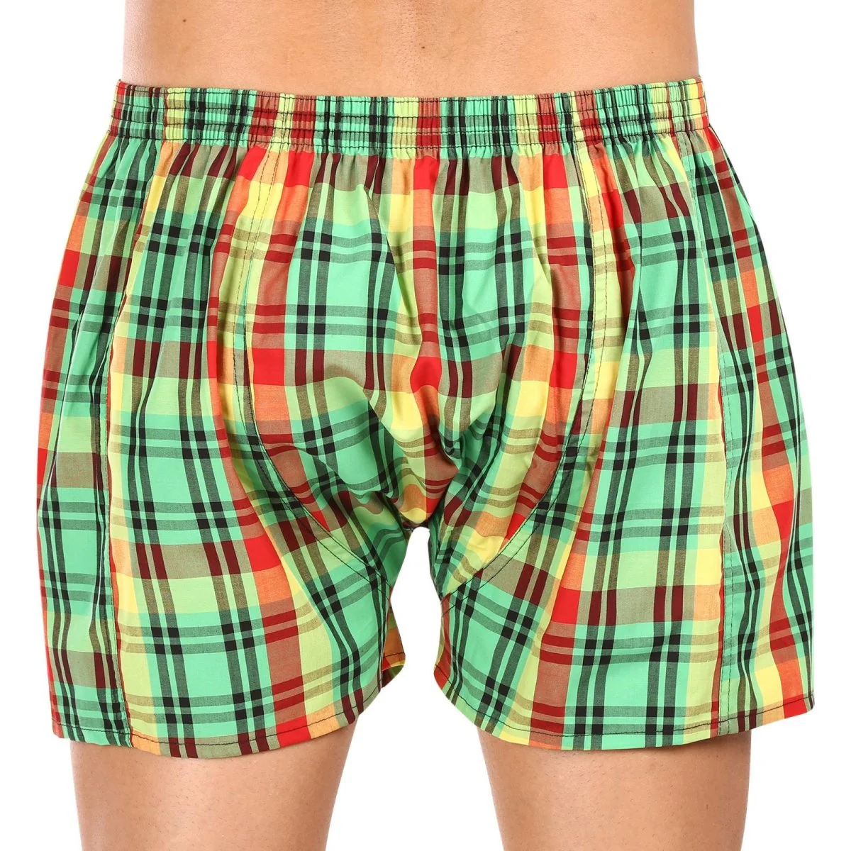 Styx Pánské trenky klasická guma nadrozměr vícebarevné (E1018) 3XL