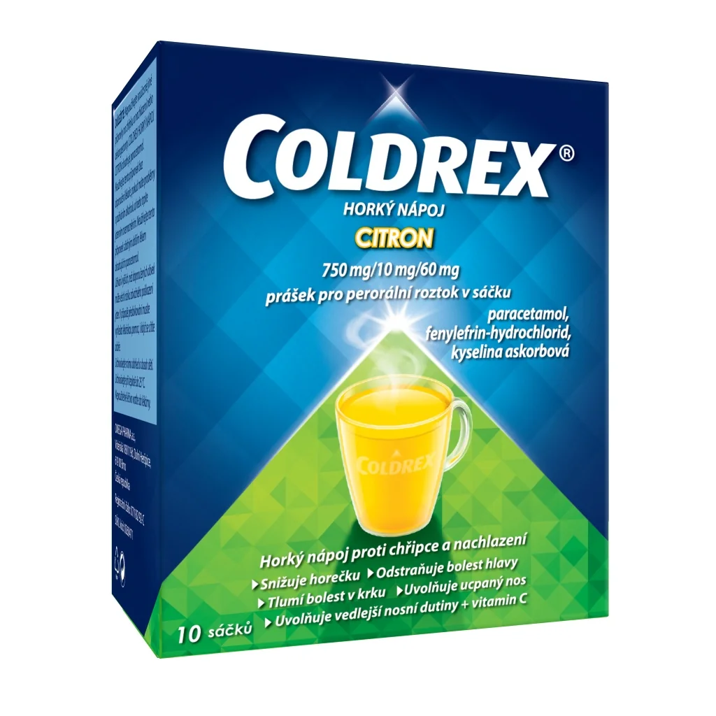 Coldrex Horký nápoj Citron 10 sáčků