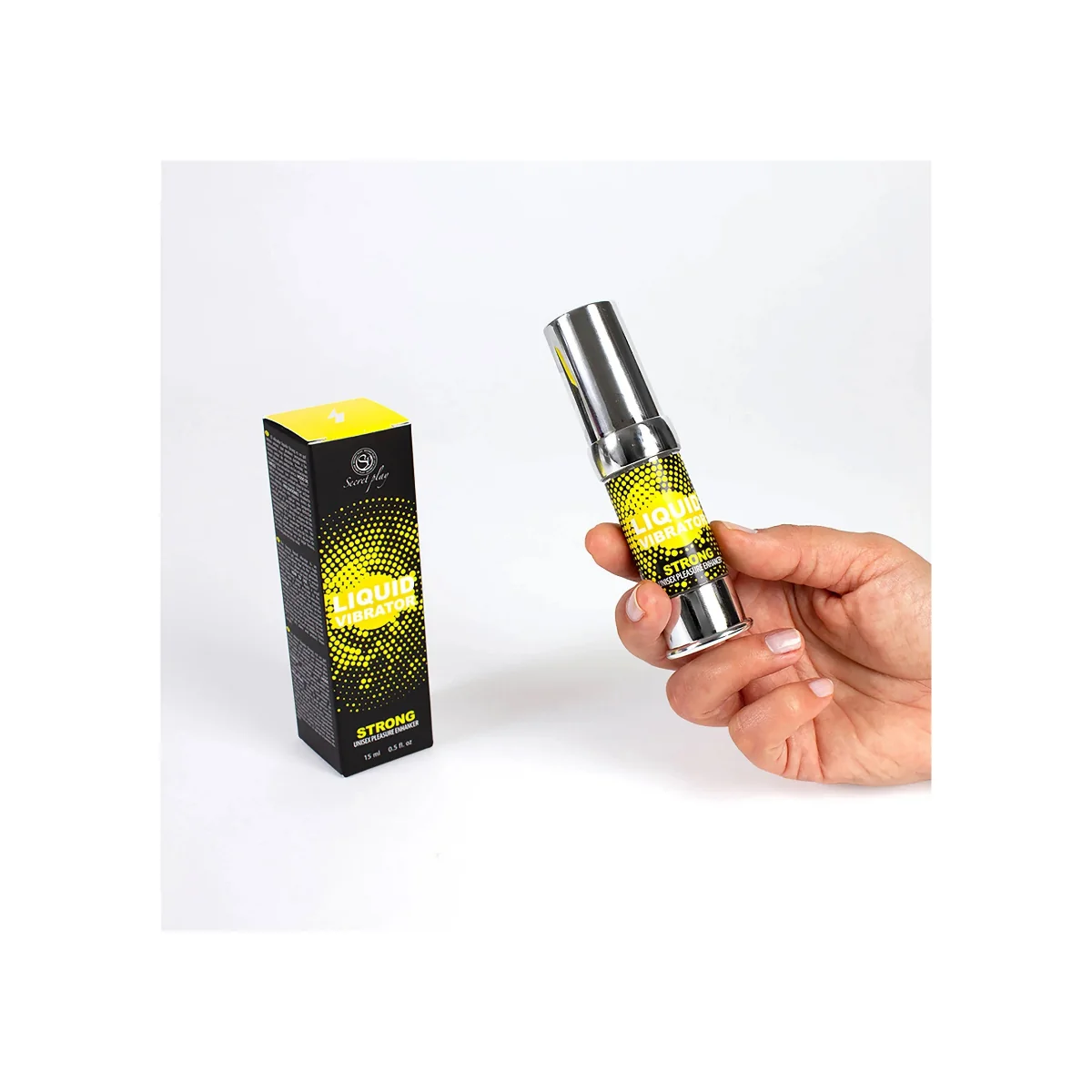 Hot Tekutý vibrátor STRONG Wings to Heaven (15 ml)