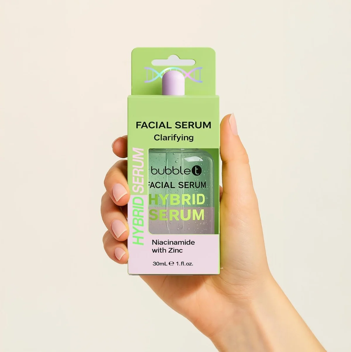 Bubble T Čisticí pleťové sérum s niacinamidem a zinkem 30 ml