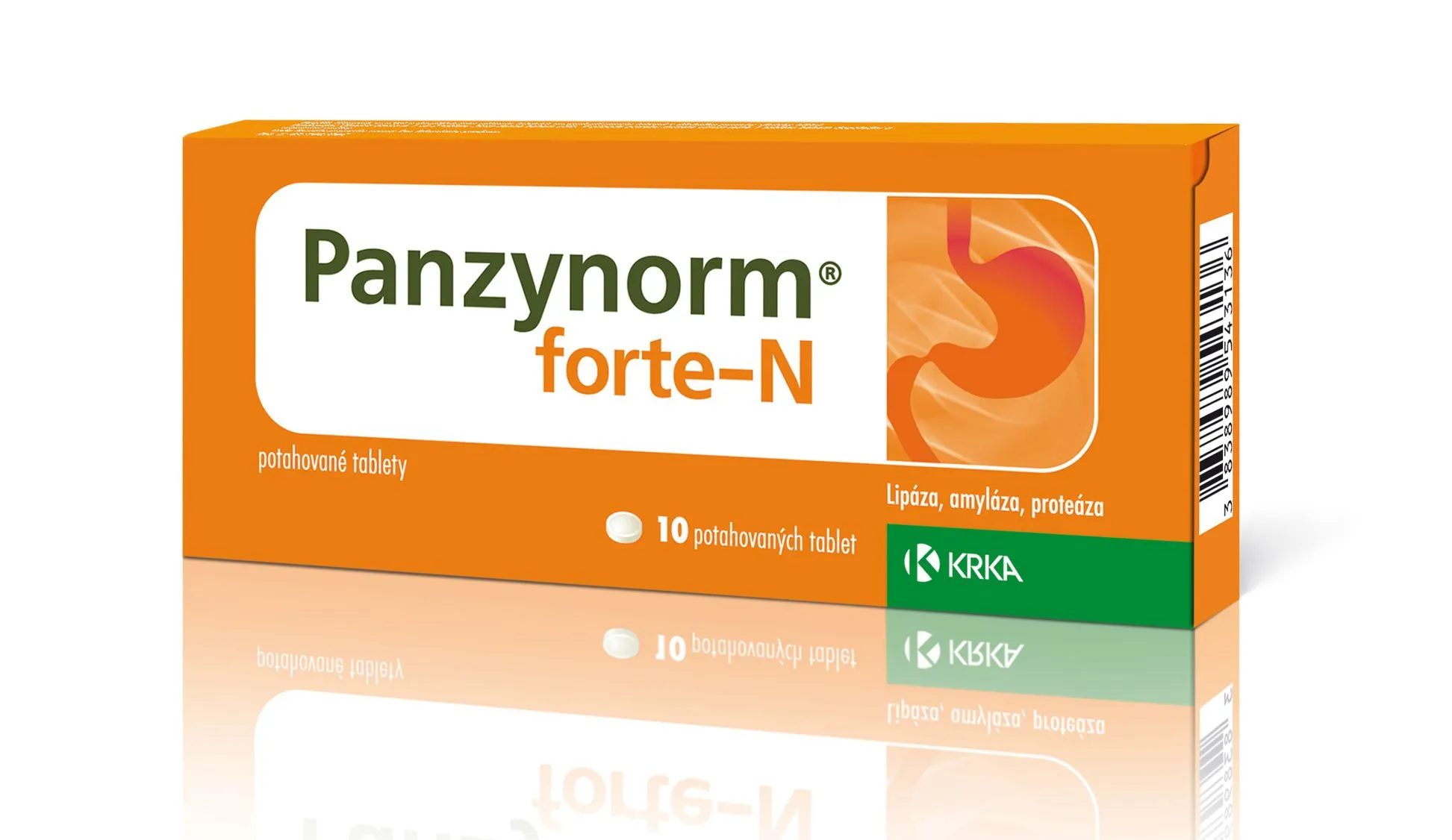 Panzynorm forte-N 10 tablet