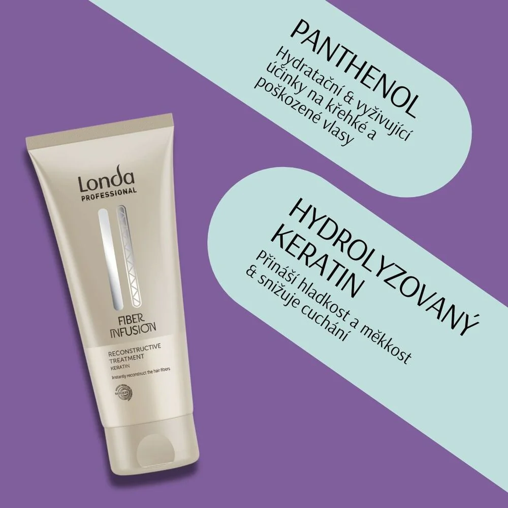 Londa Professional Fiber Infusion Reconstructive regenerační maska 200 ml