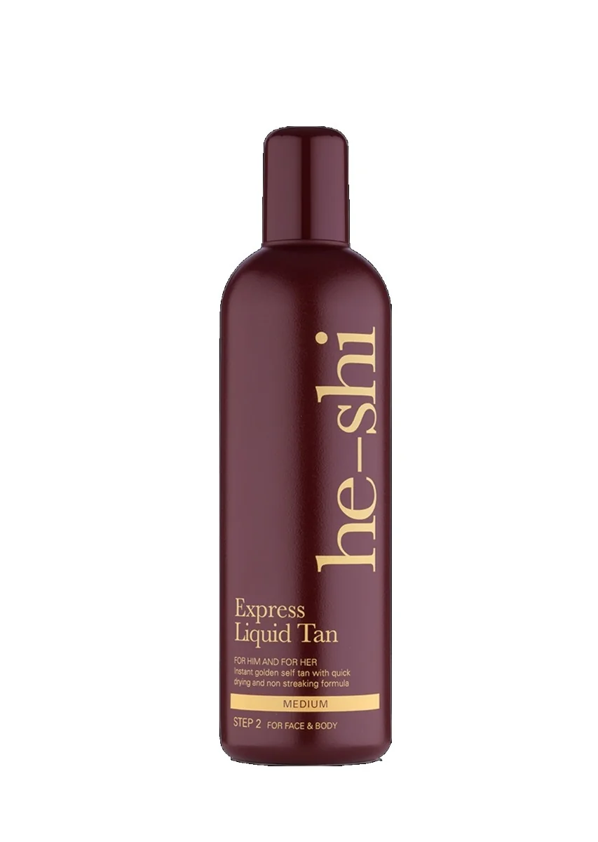 he-shi Express Liquid Tan samoopalovací fluid 150 ml