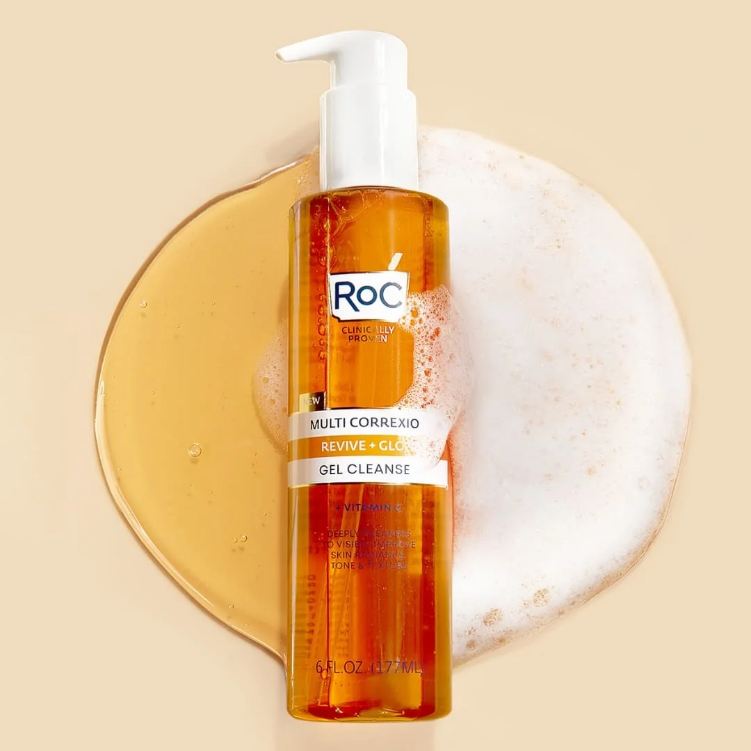 RoC Multi Correxion Revive + Glow čisticí gel-krém 177 ml