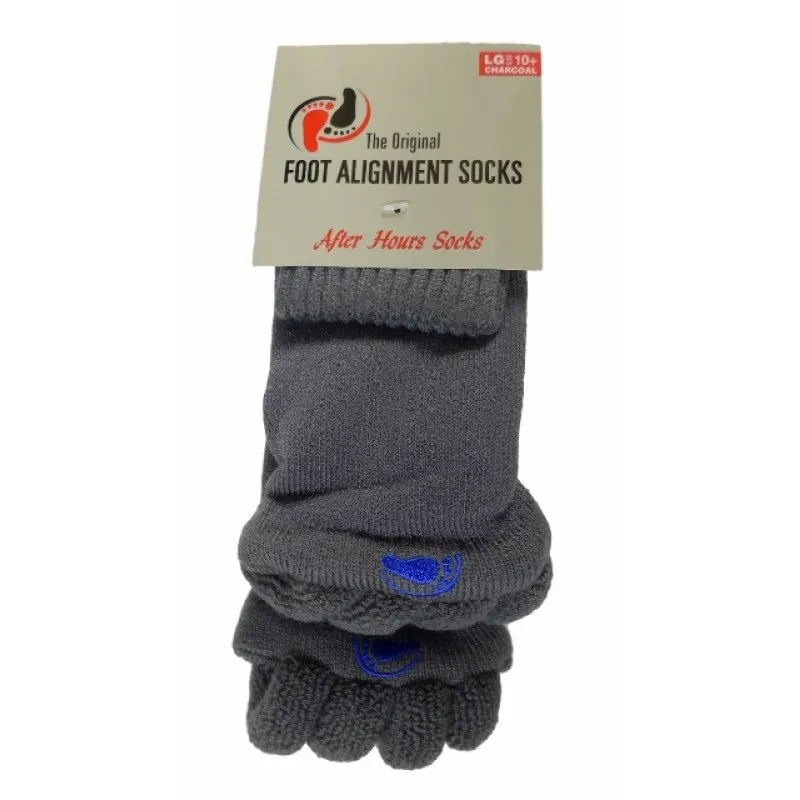 HappyFeet Adjustační ponožky Charcoal vel. L 1 pár