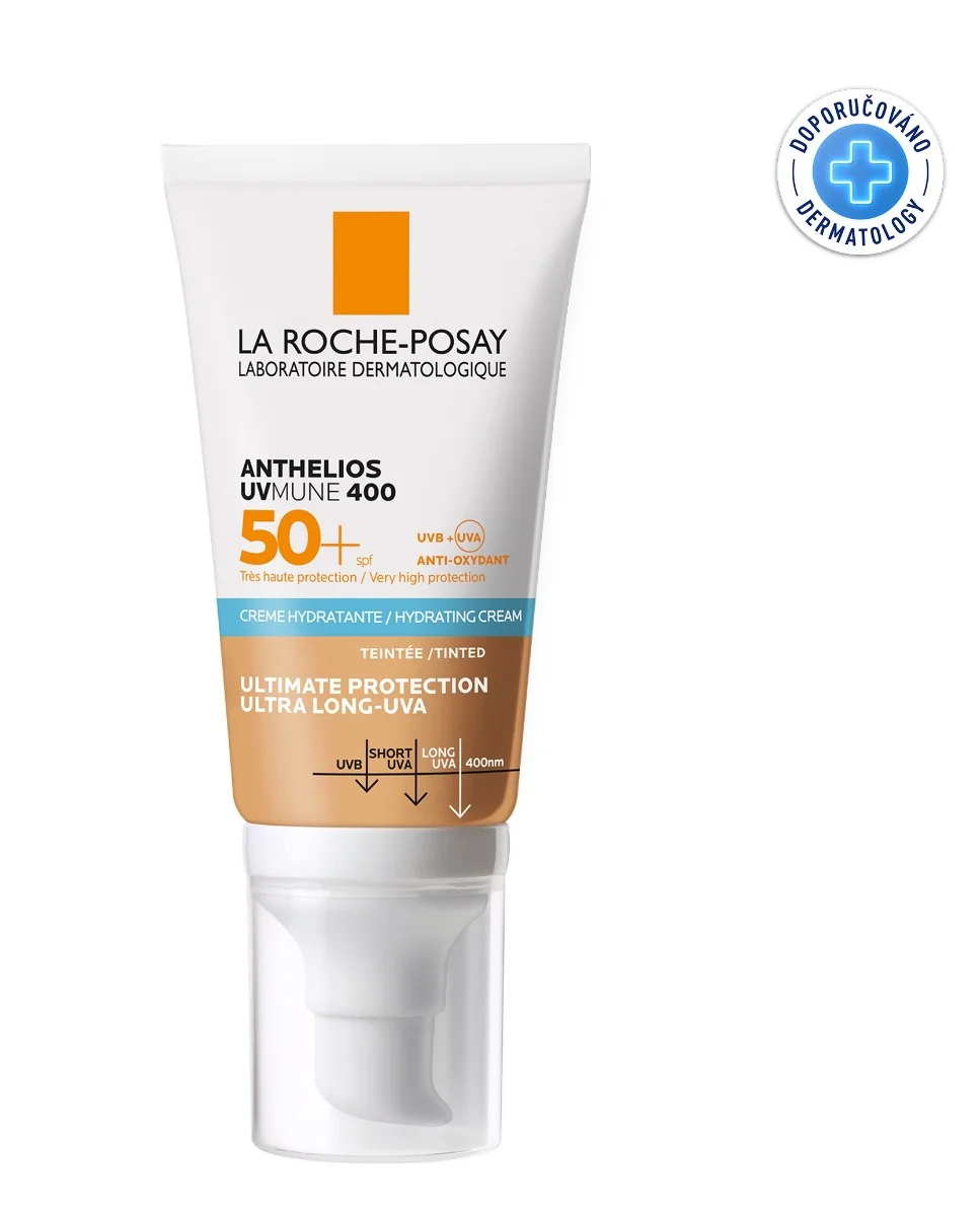 La Roche-Posay Anthelios UVMUNE 400 SPF50+ hydratační tónovaný krém 50 ml