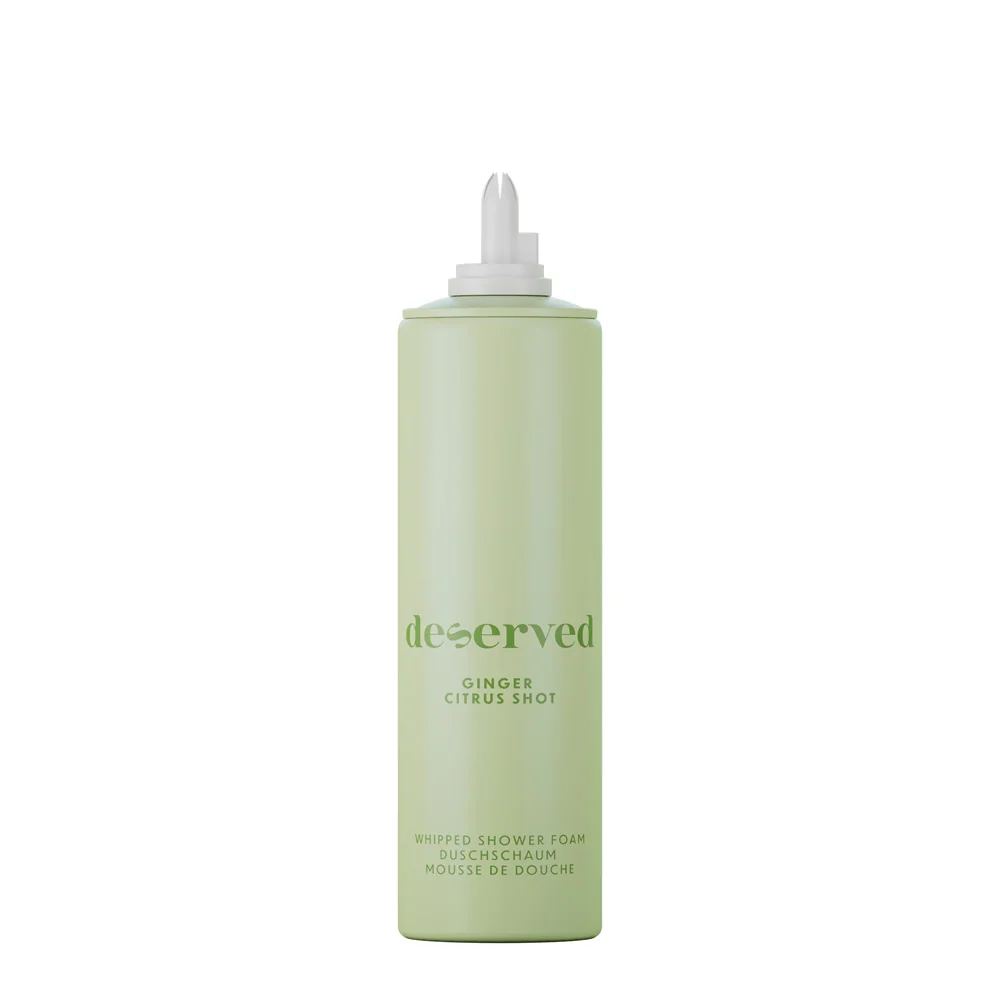 Deserved Whipped shower foam Ginger Citrus Shot sprchová pěna 250 ml
