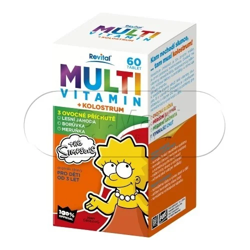 The Simpsons Multivitamin + kolostrum tbl.60