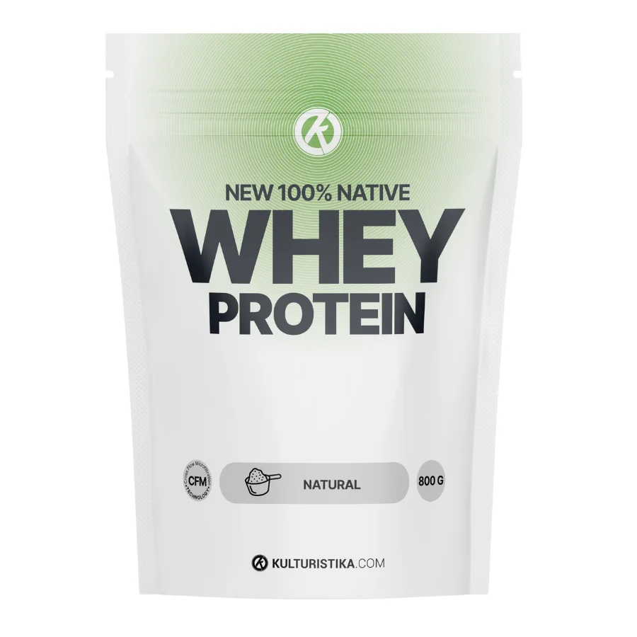 Kulturistika.com New 100% Whey Protein 800g - natural