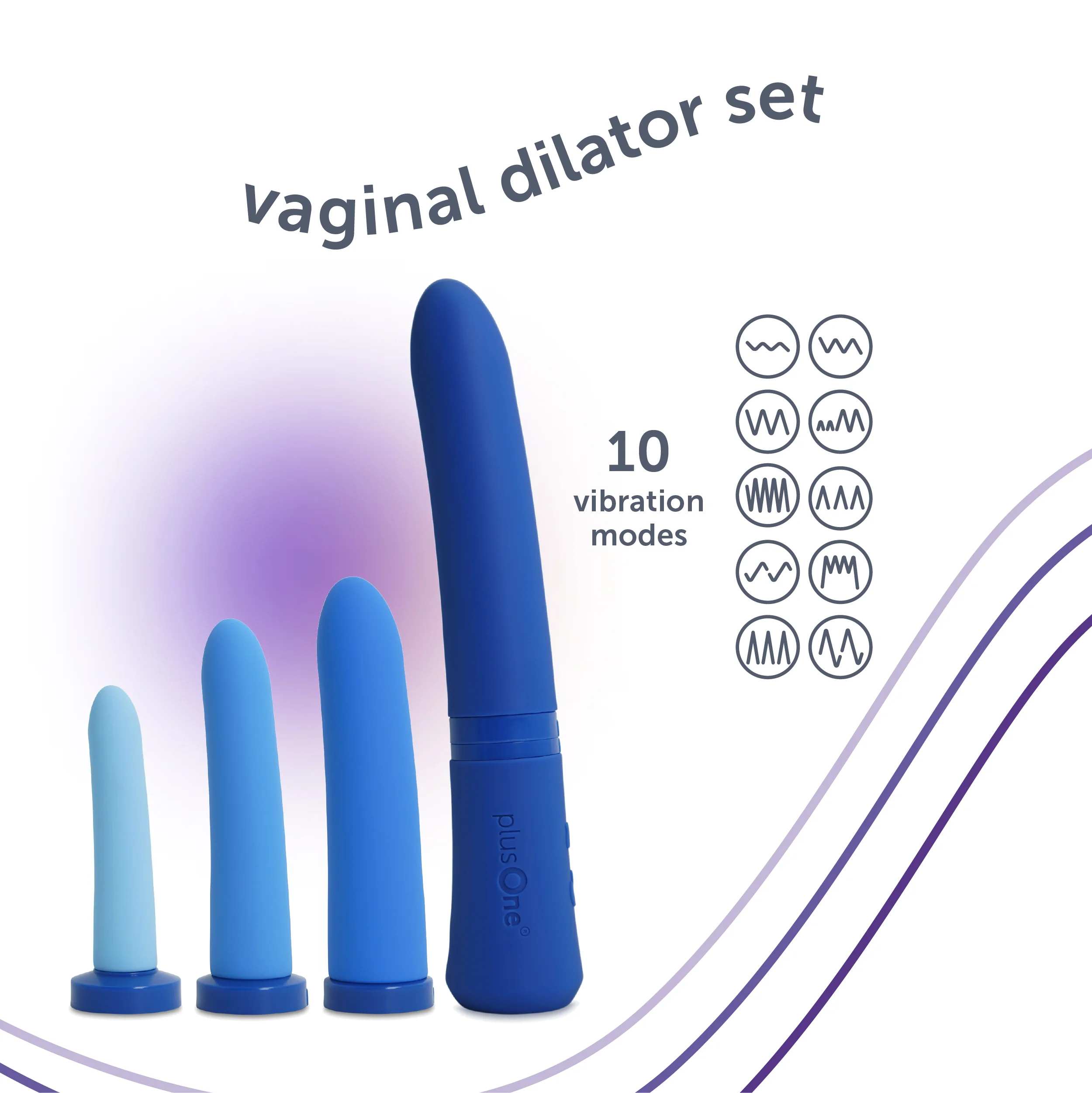 PlusOne Sada pro vaginální wellness Glow Pomáhá uvolnit svaly