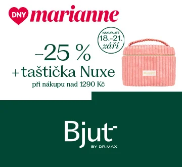 Akce platí v butiku s krásou Bjut by Dr. Max ve Westfield Chodov.*