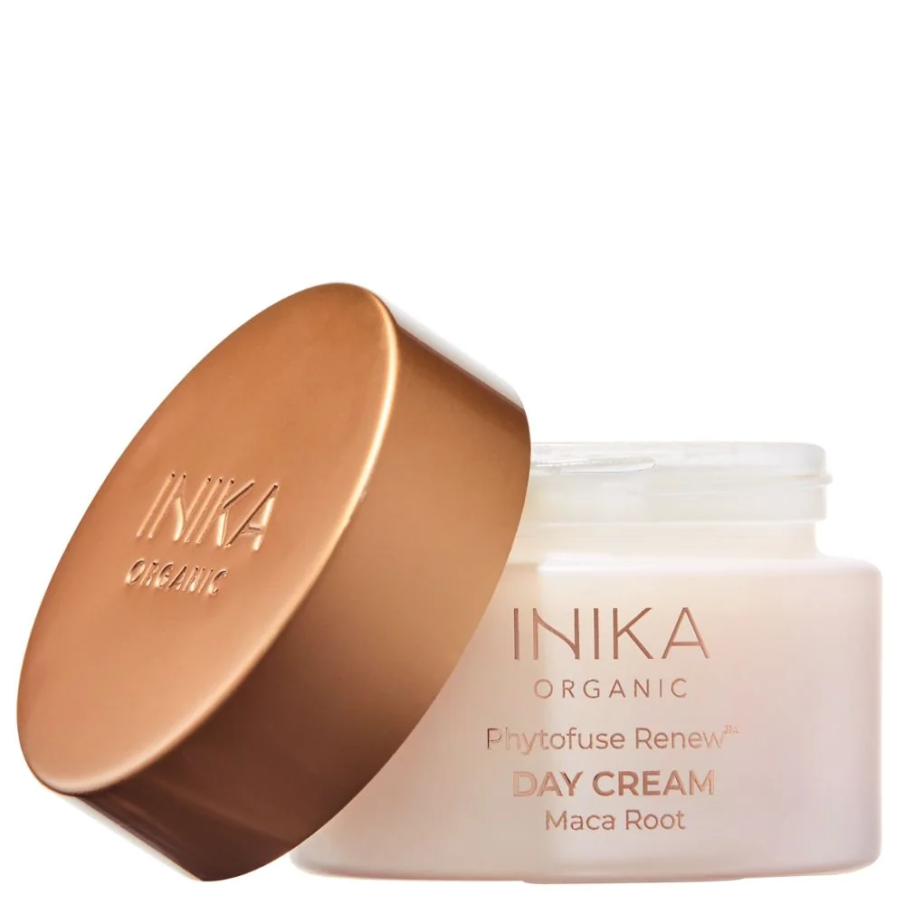 Inika Organic Denní krém s výtažkem z kořene Maca a probiotiky 50 ml