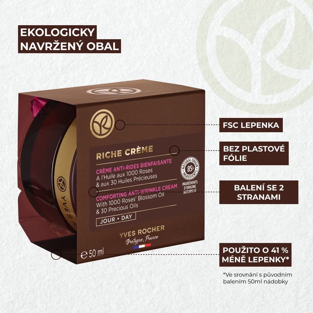 Yves Rocher Denní péče proti vráskám 50 ml