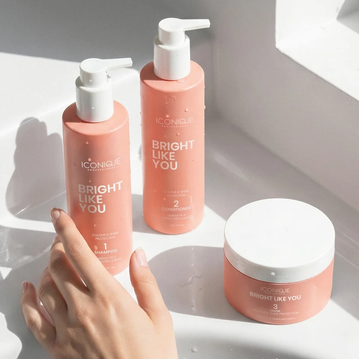ICONIQUE Professional Bright Like You ochranná maska na barvené vlasy 200 ml