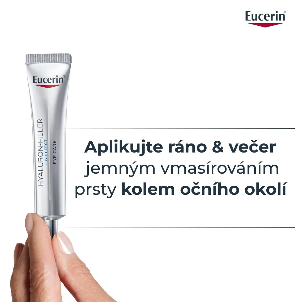 Eucerin Hyaluron-Filler + 3x Effect oční krém proti vráskám 15 ml