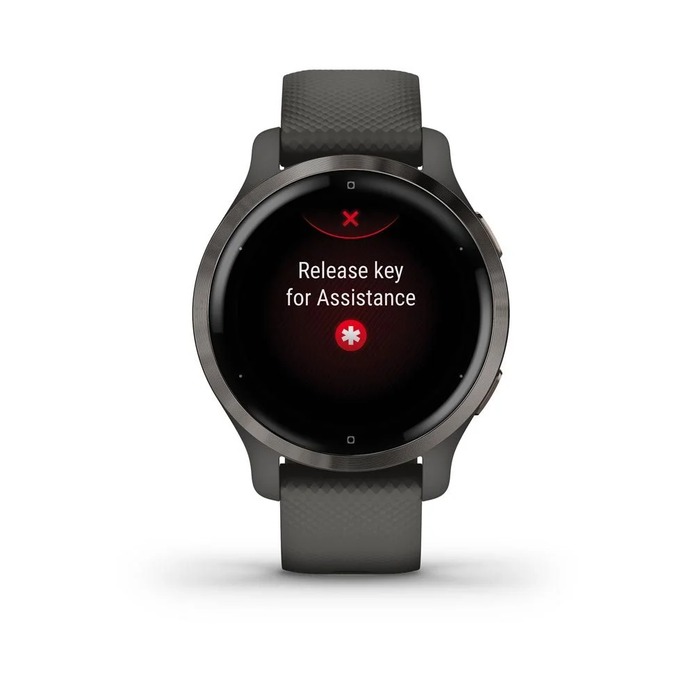 Garmin VENU 2S chytré hodinky Slate/Black