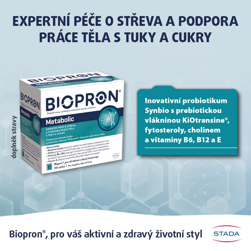 Biopron Metabolic 20 sáčků