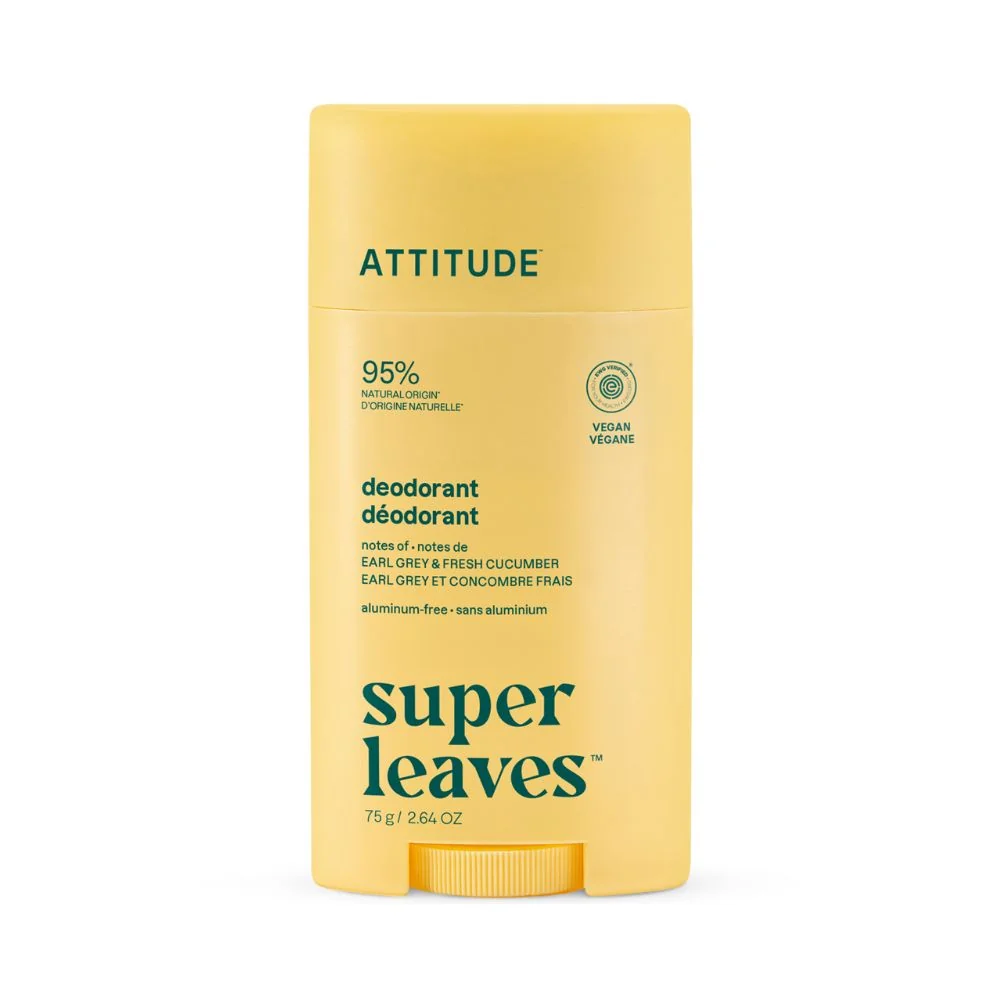 ATTITUDE Super leaves Přírodní deodorant Earl Grey & okurka 75 g