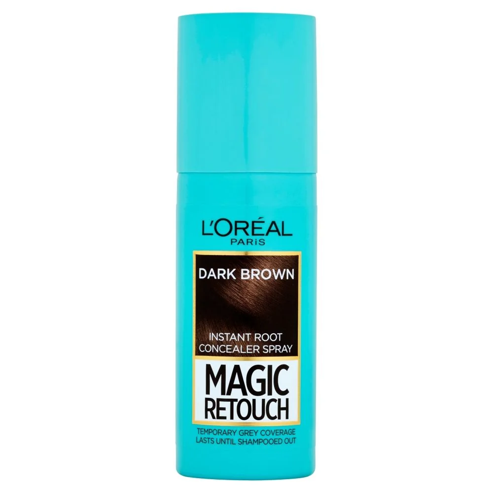 Loréal Paris Magic Retouch Sprej pro zakrytí odrostů tmavě hnědý 75ml