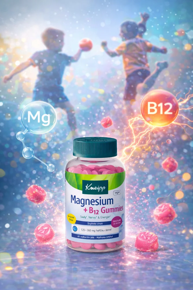 Kneipp Magnesium + B12 gummies 60 ks