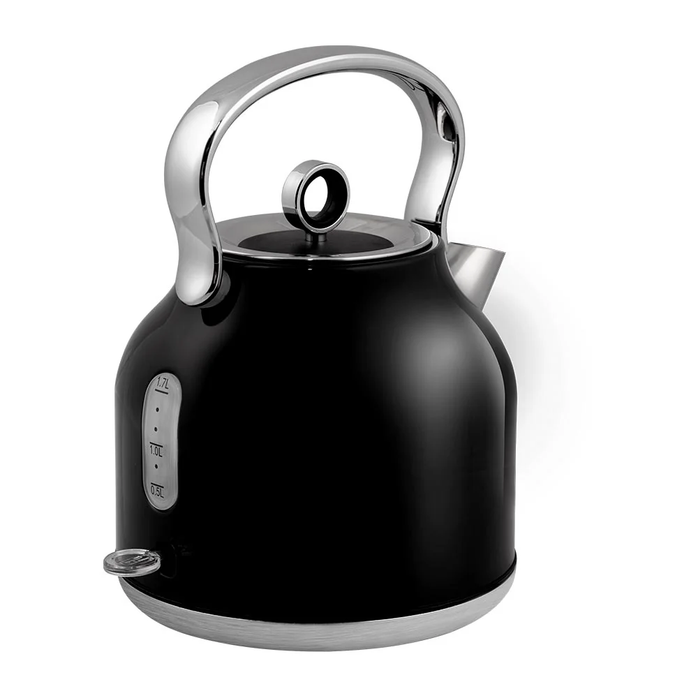 Orava Vintage černá rychlovarná konvice, 1,7 l 