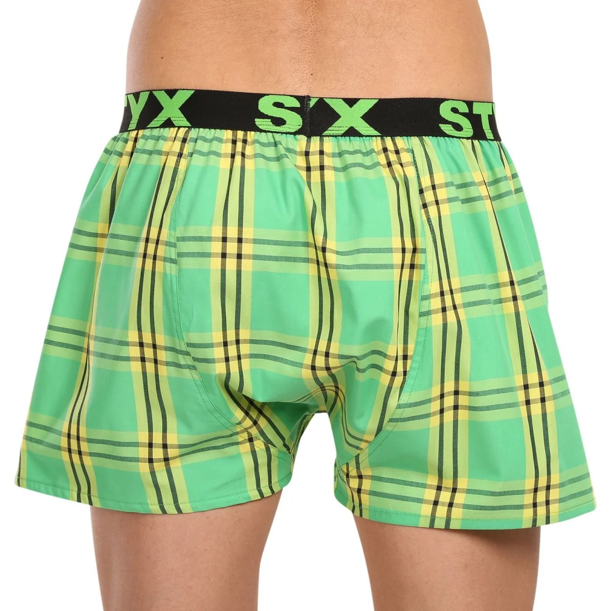 Styx Pánské trenky sportovní guma vícebarevné (B1011/2) XXL