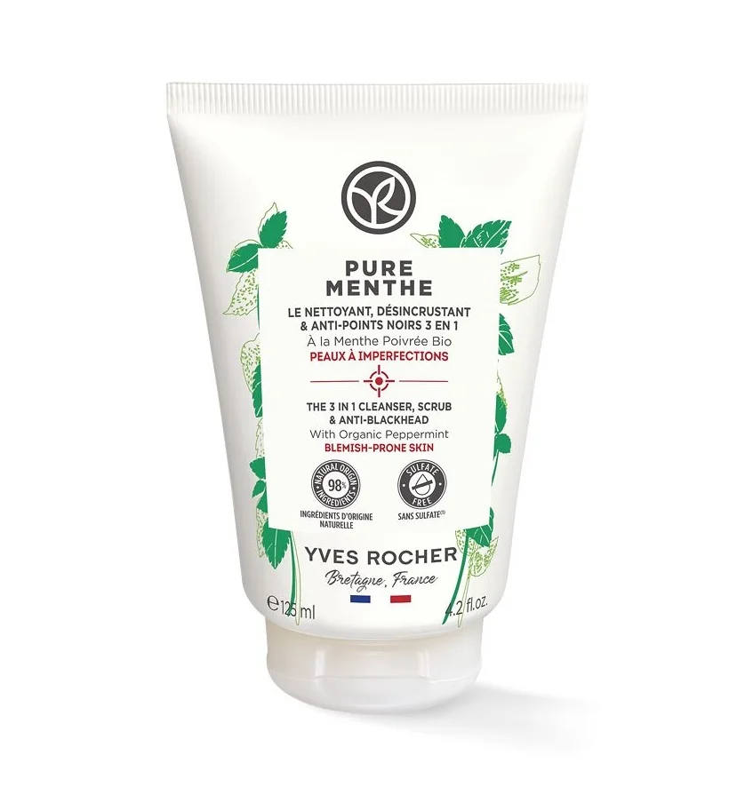 Yves Rocher Čisticí gel proti černým tečkám 125 ml
