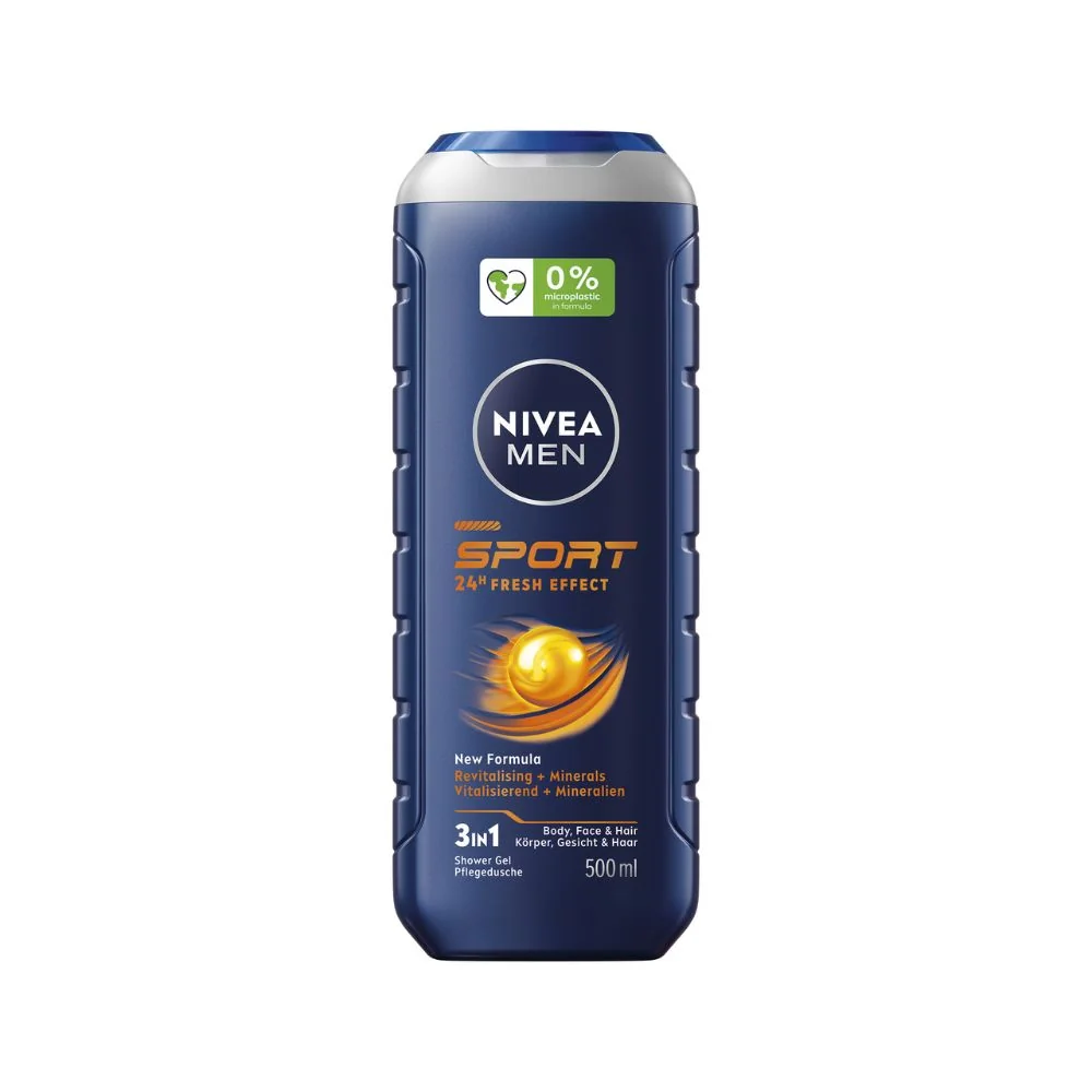 Nivea Men Sport 3v1 sprchový gel 500 ml