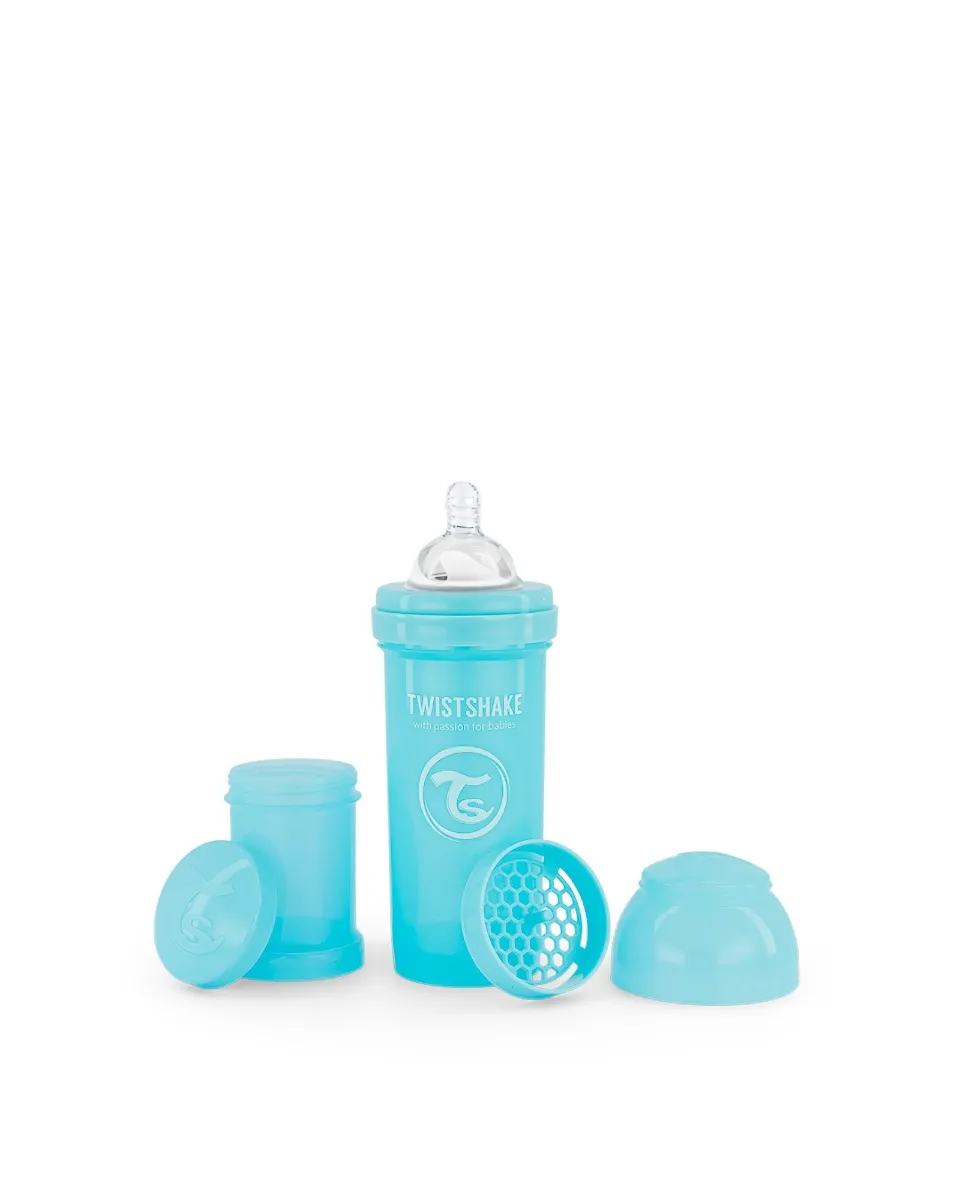 Twistshake Anti-Colic kojenecká láhev 260 ml modrá