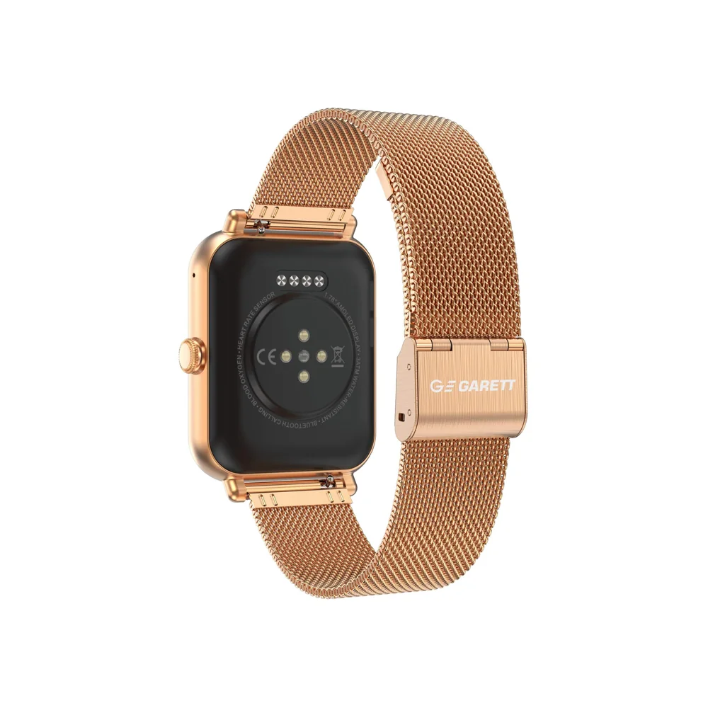 Garett Smartwatch GRC CLASSIC smart hodinky Gold Steel