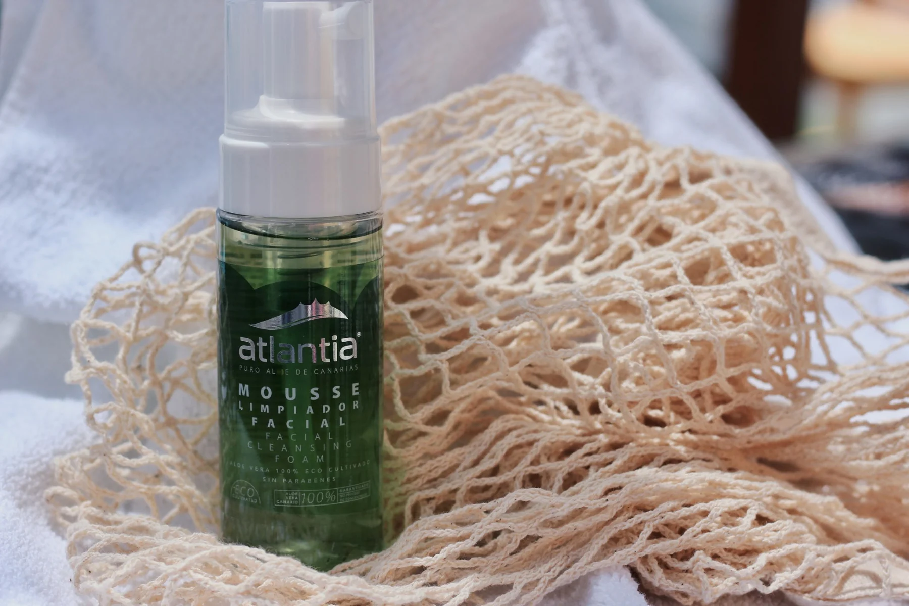 Atlantia Aloe Vera Čisticí pěna na obličej 150 ml
