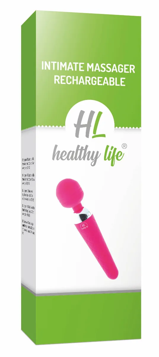 Healthy life Intimate Massager Rechargeable pink 
