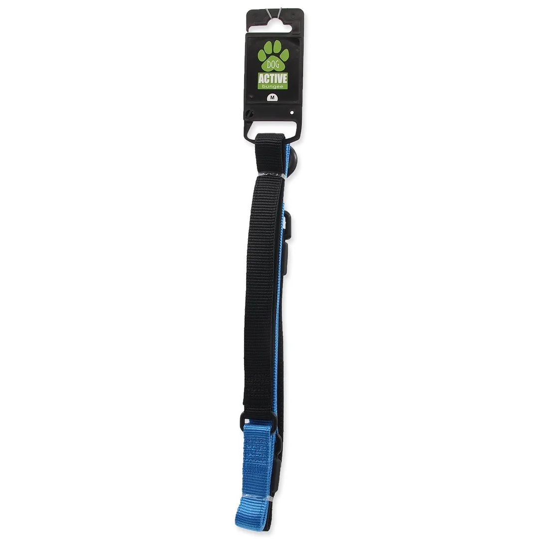Active Dog Vodítko Bungee Neoprene M modré 2x120cm